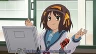 Haruhi Suzumiya (Image via Kyoto Animation)